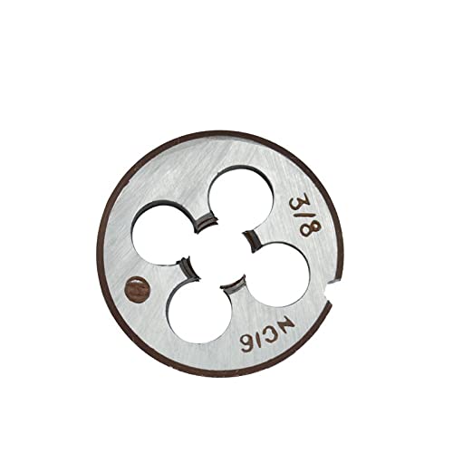 JAINGU 1pc G1/4-19 G1/8-28 1/4 NC20 3/8 NC16 7/8 14UNF 1/2-28 UNEF Rechtsgewinde Matrize Maschinenschraube Matrize,3/8 NC16 von JAINGU