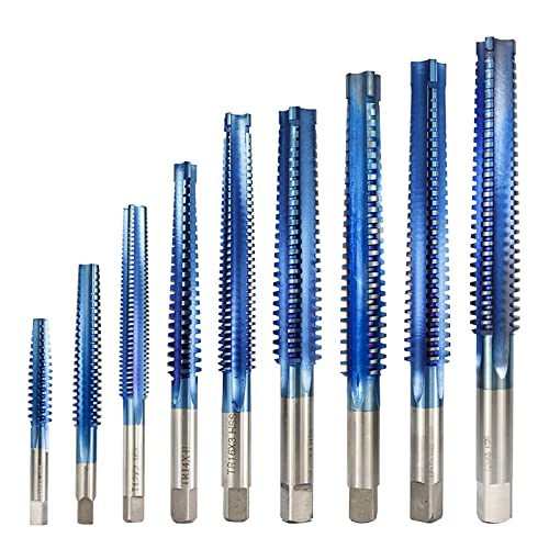 JAINGU 1pc HSS Trapezgewindebohrer Nano Blau Beschichtet TR8-TR22 Schraubgewindebohrer Bohrer Rechtshänder Maschinengewinde Gewindebohrer Gewindebohrer,TR8x1,5 JAINGU 1pc HSS Trapezgewindebohrer Nano Blau Beschichtet TR8-TR22 Schraubgewindebohrer Bohrer Rechtshänder Maschinengewinde Gewindebohrer Gewindebohrer,TR8x1,5 von JAINGU