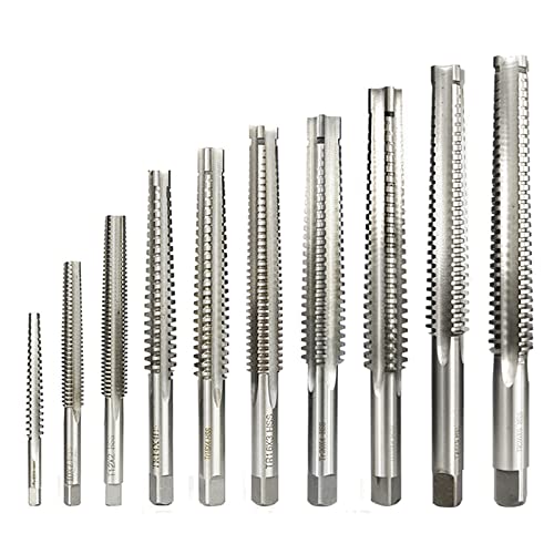 JAINGU 1pc TR8-TR26 Trapezgewindebohrer HSS Maschinengewindebohrer Links/Rechts Gewindebohrer Hochgeschwindigkeitsstahl Gewindewerkzeug,TR8x2 Rechte Hand von JAINGU