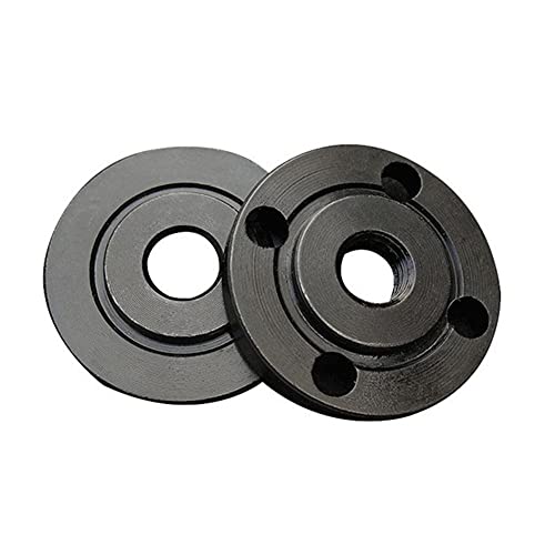 M14-Gewinde Reineisen Ersatz-Winkelschleifer Innen-Außen-Flanschmutter-Set Werkzeuge für 14-mm-Spindelgewinde-Flanschmutter-Set Werkzeuge M14-Gewinde Reineisen Ersatz-Winkelschleifer Innen-Außen-Flanschmutter-Set Werkzeuge für 14-mm-Spindelgewinde-Flanschmutter-Set Werkzeuge von JAINGU