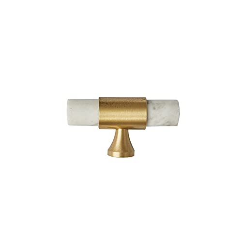 JAIOLUN123 Marmor Schrank Schubladengriff Möbel Türgriff Schubladengriffe, für Zuhause Küche Badezimmer Schlafzimmer Kleiderschrank Ankleideschrank Hardware,mit Schrauben (Single hole) von JAIOLUN123