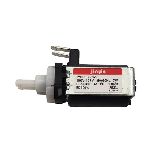 Jiayin JYPS-5 AC100V - AC127V 7W 60Hz 0.3bar Kolben Doppelkopf Wasserdampf Eisen Gas Saug Elektromagnetische Pumpe Jiayin JYPS-5 AC100V - AC127V 7W 60Hz 0.3bar Kolben Doppelkopf Wasserdampf Eisen Gas Saug Elektromagnetische Pumpe von JAIYNIYADAKATA