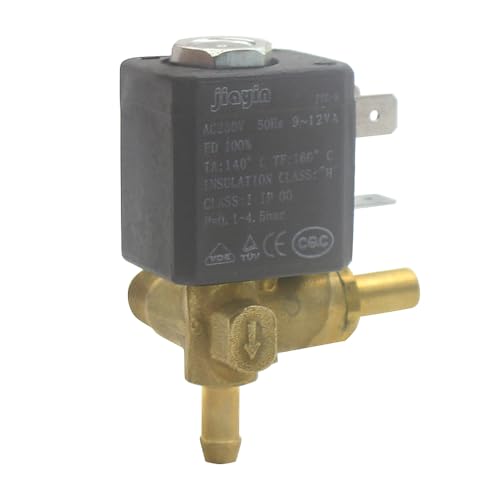 Jiayin JYZ-3 G1/8 Zoll AC 230 V 3-Wege 4,5 Bar Elektromagnetisches Mikro-Magnetventil Wasserdampfbügelventil Kesselventil von JAIYNIYADAKATA