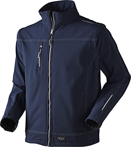 JAK Workwear 11-6158-005-01 Modell 6158 Softshelljacke mit 3-lagen-TPU-membran, Marine, S Größe von JAK Workwear