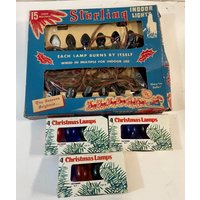 Vintage Mid Century Weihnachtsbirnen Lot von JAKRLLC