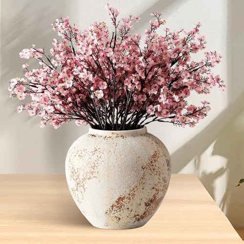 JAKY-Global 12 künstliche Schleierkraut Blumen, Zuckerwatte Rosa - Kunstseide Halloween-Deko für Tischvase & Herbstdeko JAKY-Global 12 künstliche Schleierkraut Blumen, Zuckerwatte Rosa - Kunstseide Halloween-Deko für Tischvase & Herbstdeko von JAKY-Global