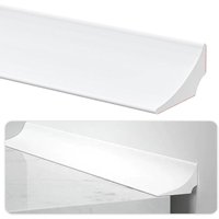 2,5 m Silikon-Duschschwelle – selbstklebend – Bodenabdichtung für Nassräume – Tropfschutzleiste für Küchenspüle, Badewanne, Arbeitsplatte 2,5 m Silikon-Duschschwelle – selbstklebend – Bodenabdichtung für Nassräume – Tropfschutzleiste für Küchenspüle, Badewanne, Arbeitsplatte von JALLERIA