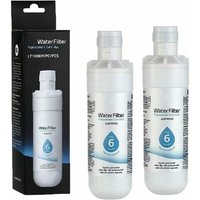 2er-Pack austauschbarer Wasserfilter für Kenmore9980 Kühlschrank, Weiß LT1000P von JALLERIA