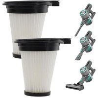 2er-Pack waschbarer und wiederverwendbarer Ersatzfilter für kabellose Staubsauger von Wyze von JALLERIA