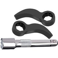 3-teiliges Brecheisen-Adapter-Set, Chrom-Vanadium-Stahl, Autoreparaturwerkzeuge, Brecheisen-Adapter mit Verlängerungsstange für die Autoreparatur 3-teiliges Brecheisen-Adapter-Set, Chrom-Vanadium-Stahl, Autoreparaturwerkzeuge, Brecheisen-Adapter mit Verlängerungsstange für die Autoreparatur von JALLERIA