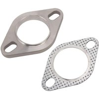 5,1 cm Auspuff, hochfestes Edelstahl-Verbindungsset, solide Abdichtung, universell einsetzbar für Turbo-Downpipes, Cat-Back-Auspuffanlagen, 5,1 cm Auspuff, hochfestes Edelstahl-Verbindungsset, solide Abdichtung, universell einsetzbar für Turbo-Downpipes, Cat-Back-Auspuffanlagen, von JALLERIA