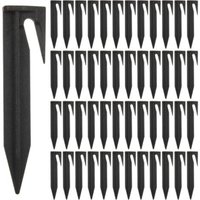 50er-Pack Begrenzungskabelpfähle, Rasenmäher-Spurpfähle, Zubehör für Rasenmäherroboter, Haken für Rasenmäherroboter, Begrenzungskabel von JALLERIA