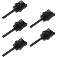 Jalleria - 5er-Pack Ölmessstabdeckel 15600-ZE1-003 125-692, kompatibel mit GX110 GX120 GX160 GX200 Rasenmäher-Motorgenerator – von JALLERIA