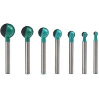 7-teiliges 6-mm-Fräser-Set mit rundem Schaft für Holz, 6/8/10/12/14/16/19 mm, für Nutfräser von JALLERIA