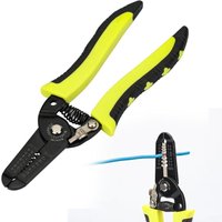 Abisolierzange für elektrische Kabel, 10–22 AWG, Abisolierzange für mehrere Stärken, 7-Zoll-Abisolierwerkzeug, präziser Multifunktions-Kabelschneider Abisolierzange für elektrische Kabel, 10–22 AWG, Abisolierzange für mehrere Stärken, 7-Zoll-Abisolierwerkzeug, präziser Multifunktions-Kabelschneider von JALLERIA