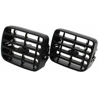 Jalleria - Auto-Lüftungsgitter-Abdeckung, Lüftungsdüsengitter, passend für Renault Clio 1998–2006, Schwarz von JALLERIA
