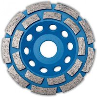 Jalleria - Diamant-Abrichtplatte 125 x Al. 22,23 x Ht. 4,8 / 5 mm Beton, Baustoffe von JALLERIA