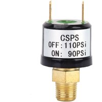 Druckregelschalter, Hochleistungs-Luftkompressorventil, Kompressordruckanschluss, automatische Einschaltung 90–110 PSI für Luftpumpe im Druckregelschalter, Hochleistungs-Luftkompressorventil, Kompressordruckanschluss, automatische Einschaltung 90–110 PSI für Luftpumpe im von JALLERIA