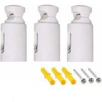 Jalleria - Ersatz-Heizkörper-Handtuchhalter, weiße Wandmontage, verstellbarer Abstand, geeignet für gerade oder gebogene Badezimmerheizkörper Jalleria - Ersatz-Heizkörper-Handtuchhalter, weiße Wandmontage, verstellbarer Abstand, geeignet für gerade oder gebogene Badezimmerheizkörper von JALLERIA