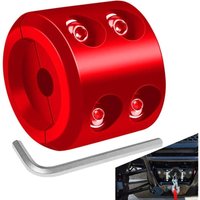 Jalleria - Gummi-Windenstopper für ATV-Windenkabel, ATV-Windenkabelstopper Drahtschutz, Automodifikationsgeräte, Abschlepphaken, Seile und Kabel Synth von JALLERIA