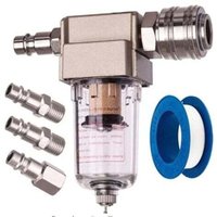 Druckluftfilter, Wasserabscheider, Ölabscheider, Schnellkupplung inklusive von JALLERIA