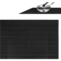 Jalleria - Induktionsherd-Schutzmatte – 52 x 78 cm – Große Silikon-Schutzmatte für Induktionsherd – Bester Schutz von JALLERIA