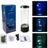 Jalleria - Intelligente Quallenlampe mit Fernbedienung, Quallenbecken-Tischlampe, kreative Geschenk-USB-Tischlampen, Himmelquallenlampe für Zuhause, Jalleria - Intelligente Quallenlampe mit Fernbedienung, Quallenbecken-Tischlampe, kreative Geschenk-USB-Tischlampen, Himmelquallenlampe für Zuhause, von JALLERIA
