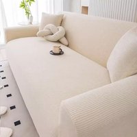 Jalleria - Jacquard-Stretch-Schonbezüge, elastisch, haustiersicher, Schutzbezug, rutschfest, moderne Sofa-Tagesdecke für alle Jahreszeiten (Beige, Jalleria - Jacquard-Stretch-Schonbezüge, elastisch, haustiersicher, Schutzbezug, rutschfest, moderne Sofa-Tagesdecke für alle Jahreszeiten (Beige, von JALLERIA