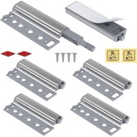 Jalleria - Push-to-Open-Magnet-Schranktür Jiayi 6 Stück Metall-Magnetriegel Push-Open-Push-Schrank-Magnetverschluss für Schrank Push-to-Open-System von JALLERIA