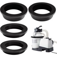 Jalleria - Stück 11228 11412 L-förmige Poolpumpen-O-Ringe, L-förmiger Pool-O-Ring, Poolpumpendichtung, kompatibel mit Intex 26323CA, 26323EH, Jalleria - Stück 11228 11412 L-förmige Poolpumpen-O-Ringe, L-förmiger Pool-O-Ring, Poolpumpendichtung, kompatibel mit Intex 26323CA, 26323EH, von JALLERIA