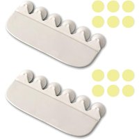 Jalleria - Stück Toilettensitz-Abweiser, zur Vermeidung von Urinspritzern, mit Saugnapf und wiederverwendbar, geeignet für Kinder und Erwachsene. Jalleria - Stück Toilettensitz-Abweiser, zur Vermeidung von Urinspritzern, mit Saugnapf und wiederverwendbar, geeignet für Kinder und Erwachsene. von JALLERIA