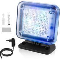 Jalleria - TV-Attrappe mit 12 LEDs und 3 wählbaren Programmen, energiesparend, mit Timer, komplett mit Netzteil, zum Einsatz als Einbruchschutz Jalleria - TV-Attrappe mit 12 LEDs und 3 wählbaren Programmen, energiesparend, mit Timer, komplett mit Netzteil, zum Einsatz als Einbruchschutz von JALLERIA