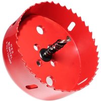 Hss M42 Bimetall-Lochsäge 100 mm – mit Adapter und Zentrierbohrer – ideal für Holz, Kunststoff, Trockenbau, Sperrholz und Metalle – Schnitttiefe bis von JALLERIA
