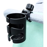 X Getränkehalter für Kinderwagen, universeller Flaschenhalter für Kinderwagen, Fahrrad, Roller, Scooter mit 360°-Drehung, passend für die meisten von JALLERIA