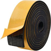 Klebeschaum 50 mm breit 5 mm dick Neopren-Schaumstreifen Gummirolle Isolierschaum Dichtung Tür Antivibration Antikollision Isolierung Möbelschutz von JALLERIA