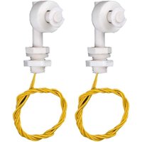 Kompakter Schwimmerschalter, Flüssigkeitssensor, Kabellänge 400 mm, Aquarium-Wasserzähler-Armatur, Schwimmerschalter, Flüssigkeitsregler, Kompakter Schwimmerschalter, Flüssigkeitssensor, Kabellänge 400 mm, Aquarium-Wasserzähler-Armatur, Schwimmerschalter, Flüssigkeitsregler, von JALLERIA