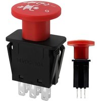 Kupplungseinrückknopf Kupplungs- und Bremssystem für Rasenmäher, stabile Präzisionsteile für Mähtraktoren zur einfachen Verwendung bei von JALLERIA