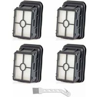Jalleria - Pack Bissell Crosswave 1866 1866F waschbare Ersatzfilter für Bissell CrossWave 17132 und Pet Pro 2225N 3-in-1 Multi-Surface-Staubsauger von JALLERIA