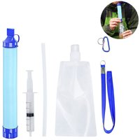 Persönlicher Strohhalm, Outdoor-Wasserfilter, Porta-Filtration, Notfall-Überlebensausrüstung, Wasserlösungen, taktische Ausrüstung für Wandern, von JALLERIA