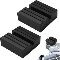 Stück 75x75x25 mm Quadratisches Pad Gummi-Wagenheberblock mit quadratischer Nut Universal-Wagenheberständer Wagenheber-Pad-Block von JALLERIA