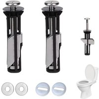 Universelle Schrauben und Bolzen für Toilettensitze, Toilettensitzbefestigungen, Hochleistungs-Schraubensatz für Toilettensitze, Universelle Schrauben und Bolzen für Toilettensitze, Toilettensitzbefestigungen, Hochleistungs-Schraubensatz für Toilettensitze, von JALLERIA