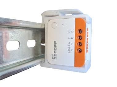 2er Set Adapter Halterung für Sonoff ZBMINI L2 Zigbee Smart Switch Matter Hutschiene/DIN Rail bracket (35mm) von JALUDesignDE