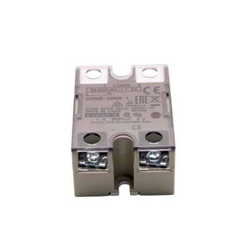1 Stück Halbleiterrelais, G3NB-205B-1 210B-1 220B-1 225B-1 240B-1 275B-1 5A (Size : G3NB-210B-1DC5-24V) von JALde