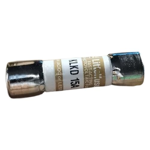 10 Stück Litteuse-Sicherung KLKD15 Sicherung KLKD 15 10 x 38 mm schnelle Sicherung KLKD 15 A 600 V Keramiksicherung 10 Stück Litteuse-Sicherung KLKD15 Sicherung KLKD 15 10 x 38 mm schnelle Sicherung KLKD 15 A 600 V Keramiksicherung von JALde