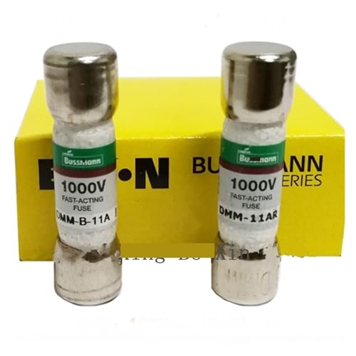 JALde 1PCS BUSANN Sicherungen DMM-B-11A 10x38mm 1000V 11A DMM 10*38MM mit Sicherung für Fluke Multimeter (Army Green, Kupfer, Durchsteckmontage) von JALde