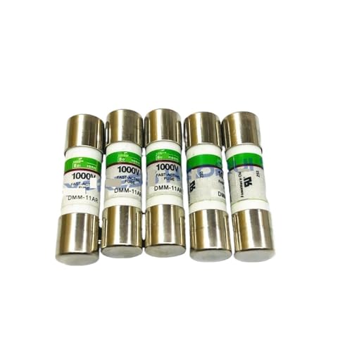5 Stück flinke Keramiksicherungseinsätze DMM-11AR DMM-B-11AR DMM-11A DMM-B-11A 11A 1000V 20kA 10x38mm for Multimeter von Boppon