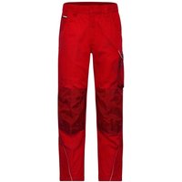 Arbeitshose JN878 Gr. 46 red - James&nicholson Arbeitshose JN878 Gr. 46 red - James&nicholson von JAMES & NICHOLSON