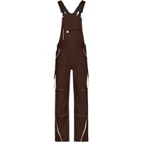James & Nicholson Funktionelle Latzhose JN848 Gr. 52 brown/stone James & Nicholson Funktionelle Latzhose JN848 Gr. 52 brown/stone von JAMES & NICHOLSON
