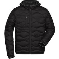 James & Nicholson Steppjacke mit Wattierung Herren JN1156 Gr. 2XL schwarz von JAMES & NICHOLSON