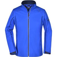 Damen Zip-Off Softshell Jacke JN1121 Gr. l nautic-blue/navy - James&nicholson von JAMES & NICHOLSON